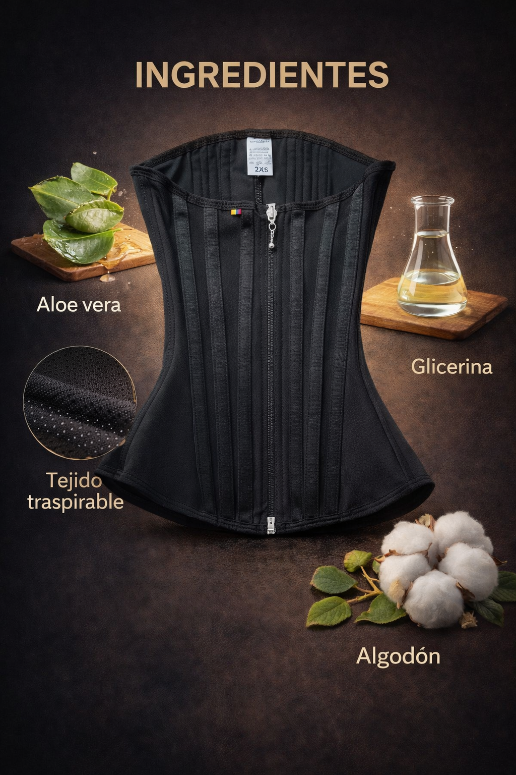 BodyGlam Fit Cinturilla Reloj de Arena.