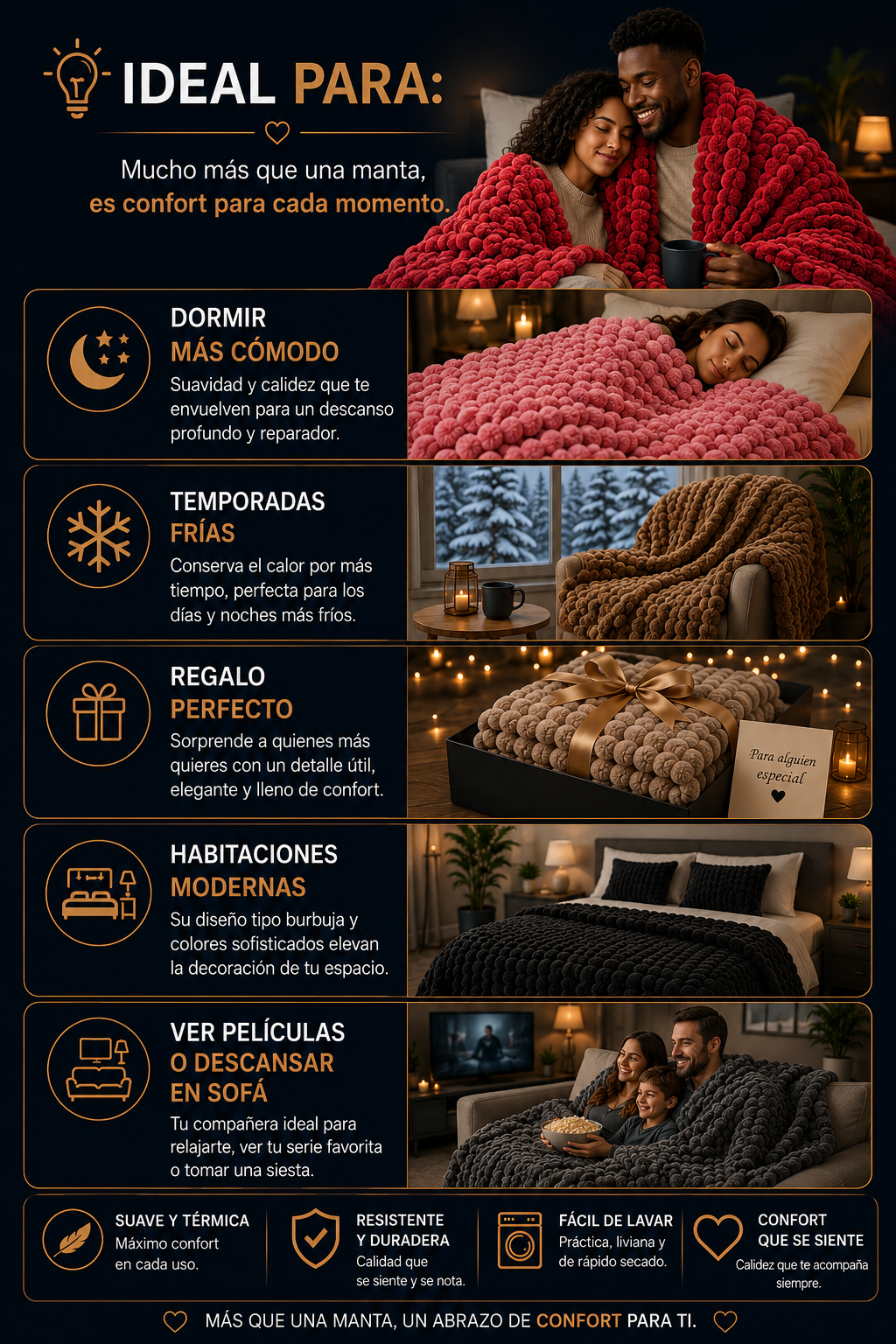 COBIJA NUBLISS PIEL DE CONEJO (DELGADA 1000GR)