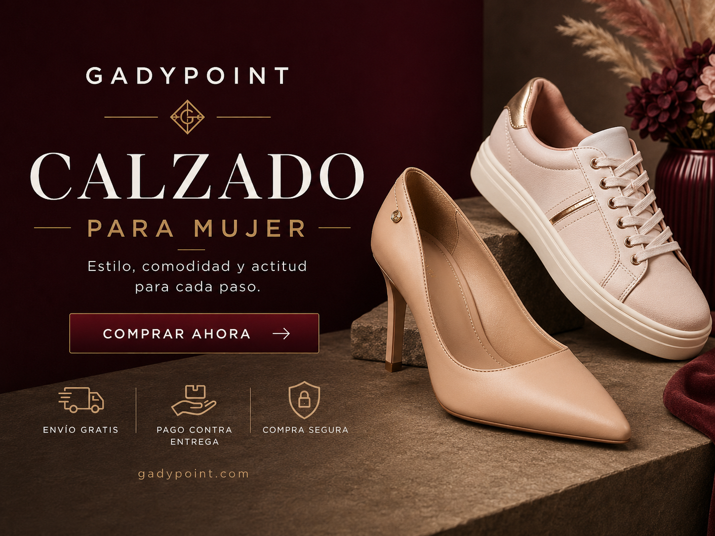Calzado para mujer.
