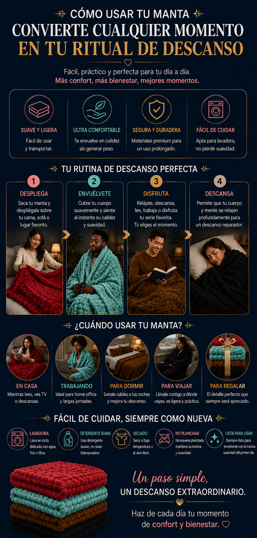 COBIJA NUBLISS PIEL DE CONEJO (DELGADA 1000GR)