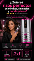 Curlify™ rizadora automática inalámbrica/recargable.