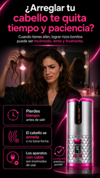 Curlify™ rizadora automática inalámbrica/recargable.