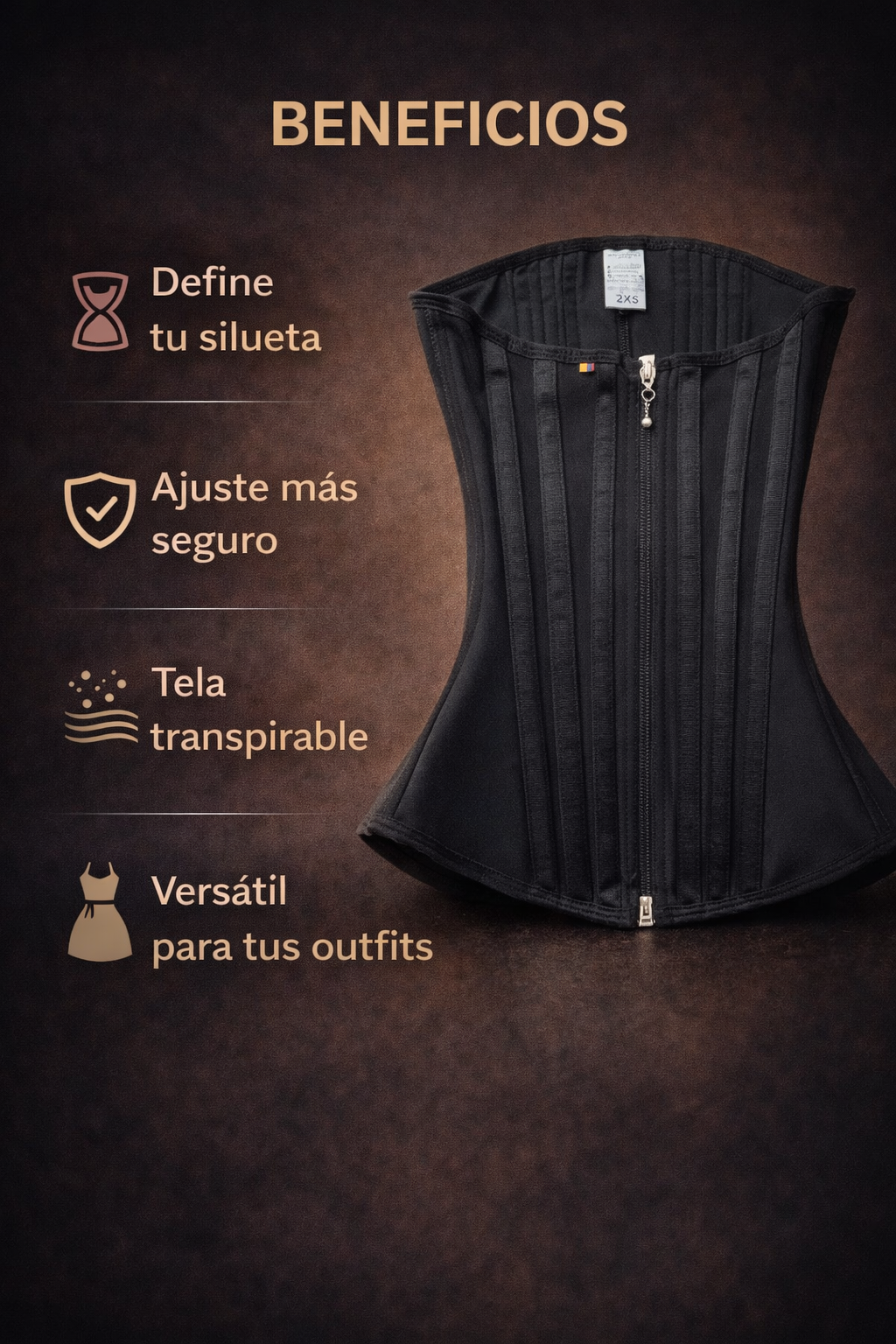 BodyGlam Fit Cinturilla Reloj de Arena.