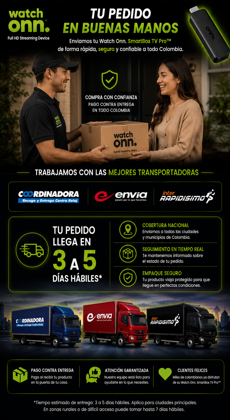 SmartBox TV WATCHONN™ Convertidor SmartTV.