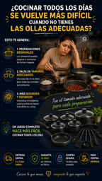 Nuvora™ Kitchen Juego De Ollas X13 Piezas.