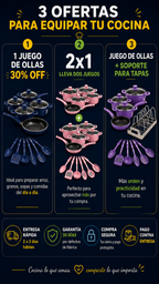Nuvora™ Kitchen Juego De Ollas X13 Piezas.